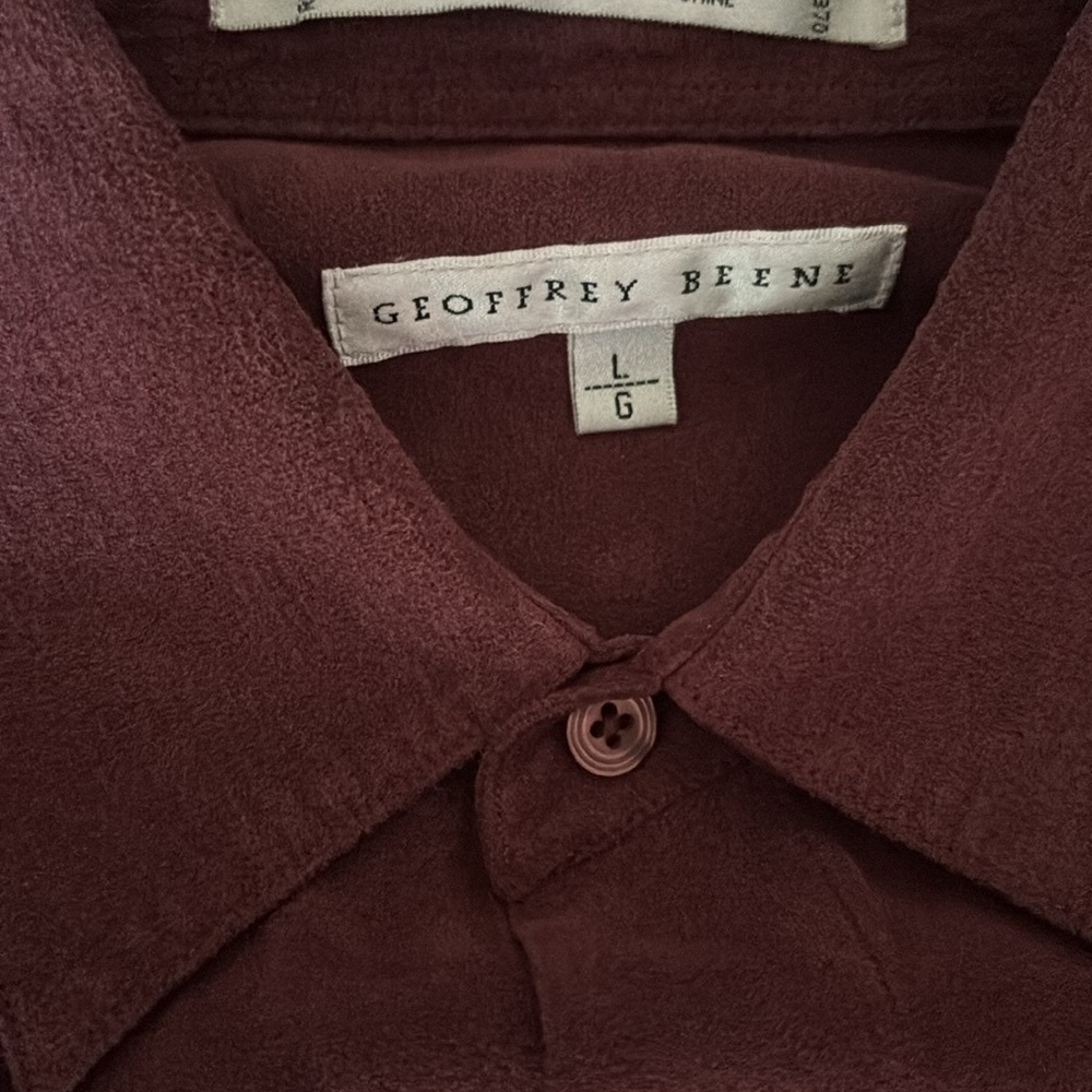 Velvet button up shirt - Picture 2 of 2